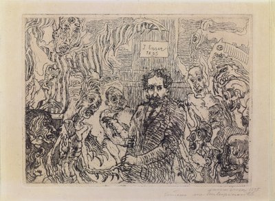 Demónios a provocar-me de James Ensor