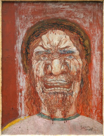 O Homem de Dores de James Sidney Ensor