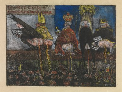 Alimentação doutrinal de James Ensor