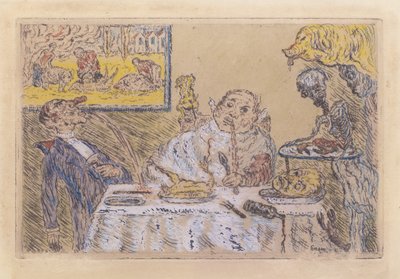Glutonaria de James Ensor