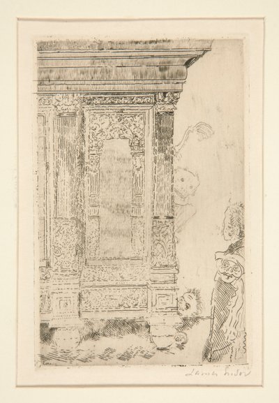Le meuble hant? (O Mobiliário Assombrado) de James Ensor