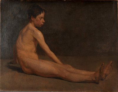 Menino nu de James Ensor