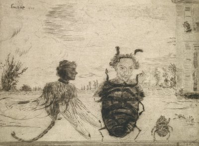 Insectos Peculiar de James Ensor