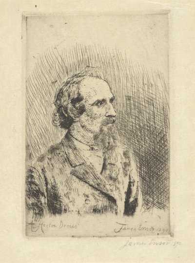 Retrato de Hector Denis de James Ensor