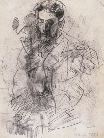 Retrato do artista, Willy Finch de James Ensor