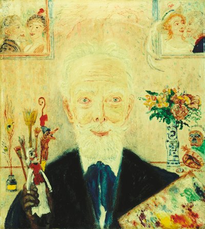 Auto-retrato; Auto-retrato de James Ensor