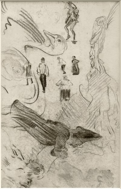 Silhuetas e figuras grotescas de James Sidney Ensor