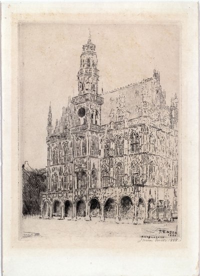 Câmara Municipal de Oudenaarde de James Ensor
