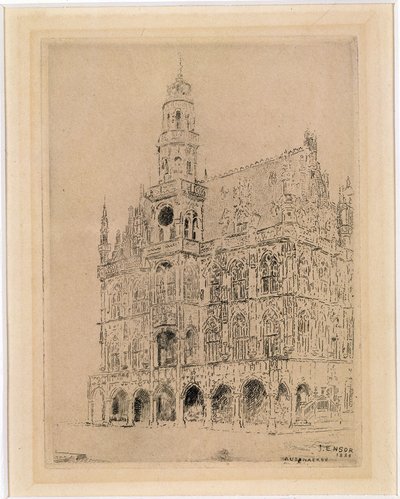 Câmara Municipal de Oudenaarde de James Ensor