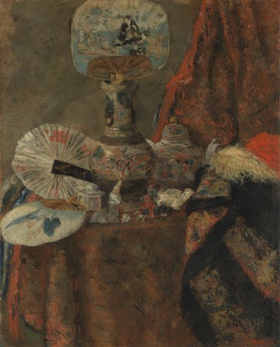Natureza-morta com chinoiseries de James Ensor