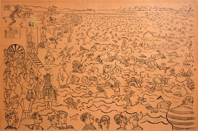 O Banho de Ostende de James Ensor
