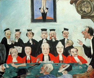 Os bons juízes de James Ensor
