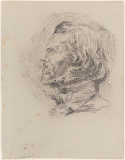 O pintor Eugène Delacroix de James Ensor