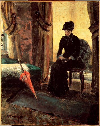 A Dama Sombria de James Ensor