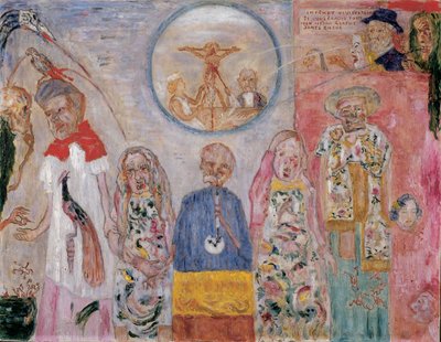 The Vile Vivisectors, c.1930 (óleo sobre tela) de James Ensor