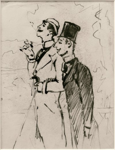 Dois cavalheiros de James Sidney Ensor