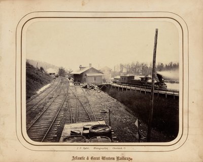 Atlantic  Great Western Railway,1862 (foto) de James F. Ryder