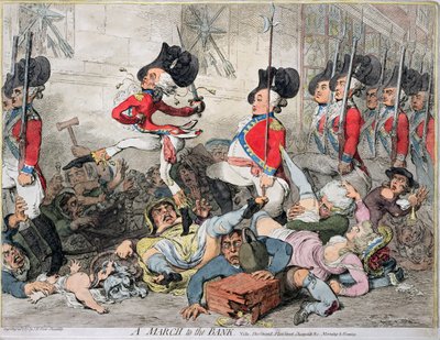 Um direito honorável, alias um Sans-Culotte, publicado por J. Fores em 1792 de James Gillray