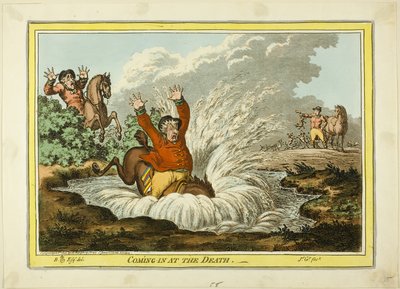 Chegar à morte de James Gillray