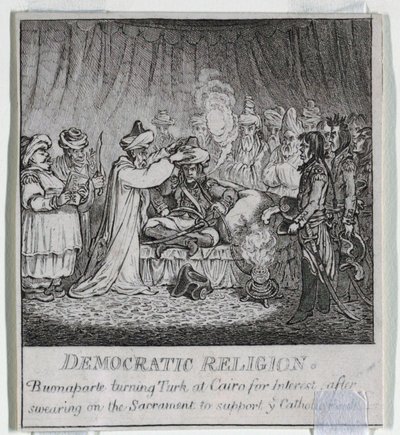 "Democracia, ou um Esboço de de James Gillray