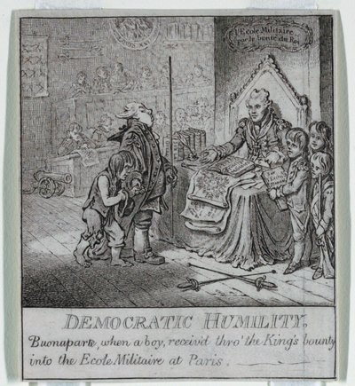 "Democracia, ou um Esboço de de James Gillray