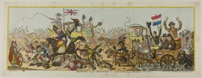 Lançamento à eleição de James Gillray
