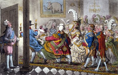 A noite nupcial de James Gillray