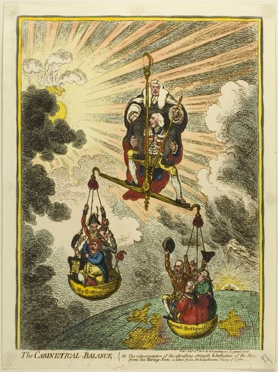 O equilíbrio cabo-verdiano de James Gillray
