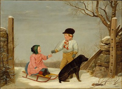 O passeio de trenó de James Goodwyn Clonney