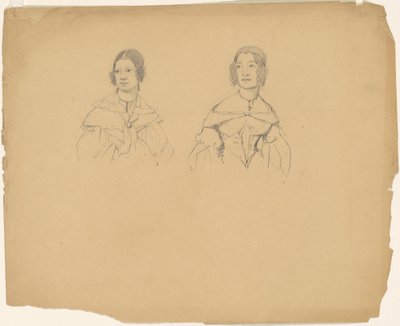 Duas mulheres de James Goodwyn Clonney