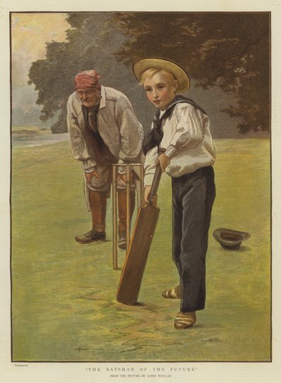 O Batedor do Futuro (chromolitho) de James Hayllar