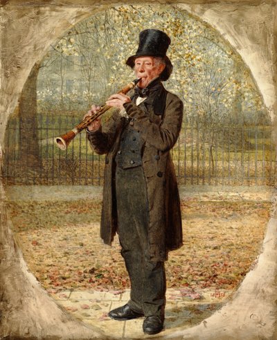 O Minstrel Errante, 1858 de James Hayllar