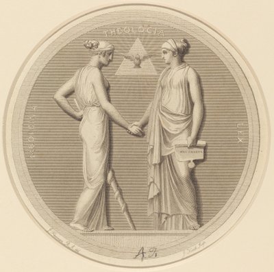 Medicina - Teologia - Lex de James Heath after John Flaxman