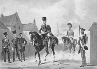 71ª Ordem de Revisão do Regimento de Infantaria Ligeira das Montanhas, c1840 1909 de James Henry Lynch