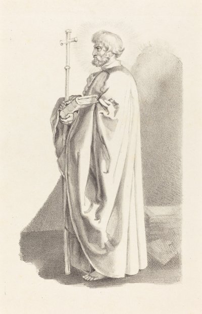 Um Apóstolo, de Albert [sic] Durer de James Henry Lynch after John Flaxman