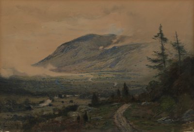Montanha e Vale de James Henry Moser