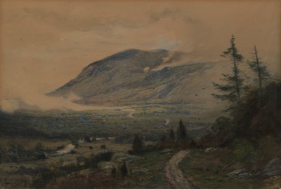 Mountain and Valley, 1893. de James Henry Moser