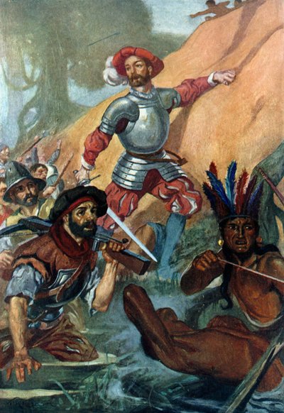 Ele lutou corajosamente na linha de frente de James Henry Robinson