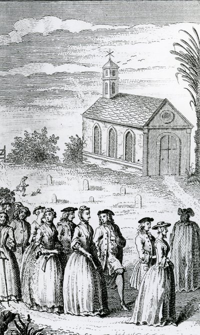 Ilustração de "A História das Aventuras de Joseph Andrews e de seu amigo, o Sr. Abraham Adams", de Henry Fielding, publicado em 1742 de James Hulett