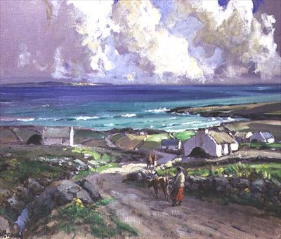 Atlântico da Foreland Bloody Foreland, Devon de James Humbert Craig