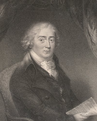 Retrato de Venanzio Rauzzini (1746-1810) gravado por Robert Hancock (1730-1817) de James Hutchison