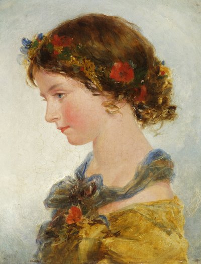 Retrato de uma jovem de James II Fisher