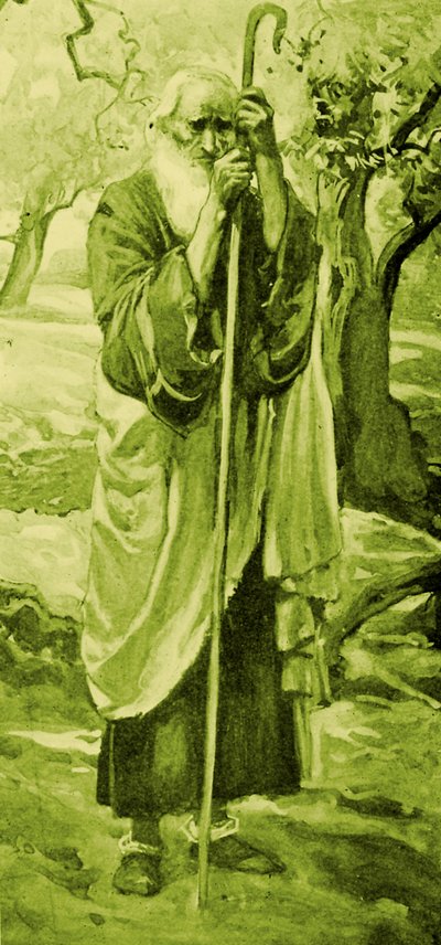 Obadiah por J James Tissot - Bíblia de James Jacques Joseph (after) Tissot