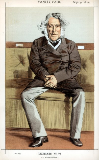 Um Comissário, 1871 de James Jacques Joseph Tissot