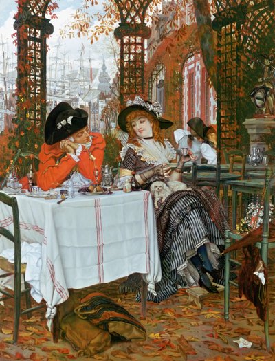 A Luncheon (Un Dejeuner), c.1868 de James Jacques Joseph Tissot