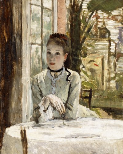 Uma mulher em um interior elegante, de James Jacques Joseph Tissot