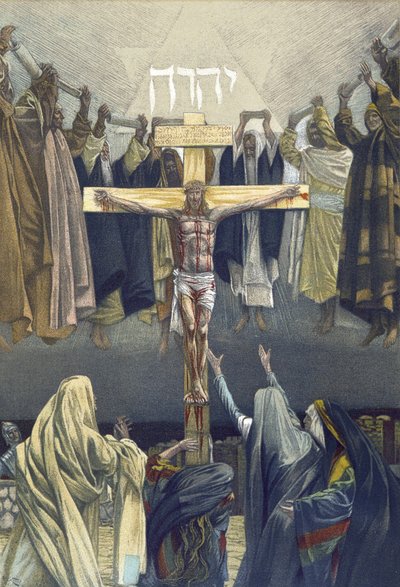 C "c&39;est la fin - Está consumado - de" "A vida de nosso Senhor Jesus Cristo" "- 1899 por James Tissot - A vida de notre senhor Jesus Cristo, de Jacques Joseph de James Jacques Joseph Tissot