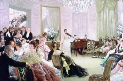 Hush !, The Concert, c1875 de James Jacques Joseph Tissot