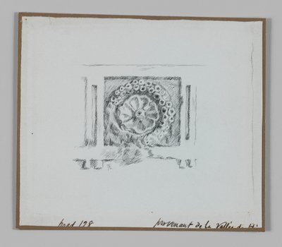 Ornamento judaico, ilustração da vida de nosso Senhor Jesus Cristo (tinta no papel) de James Jacques Joseph Tissot