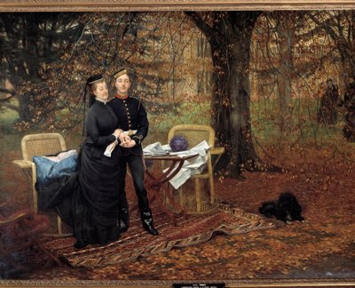 Retratos do Príncipe Imperial Eugenia (Eugenia de Montijo) de James Jacques Joseph Tissot